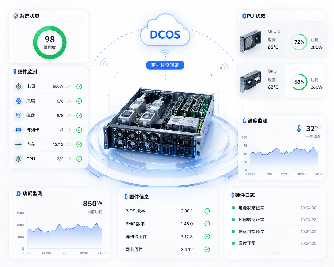 带外硬件监测：不依赖操作系统